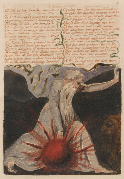 The First Book of Urizen, Bentley Copy A by William Blake